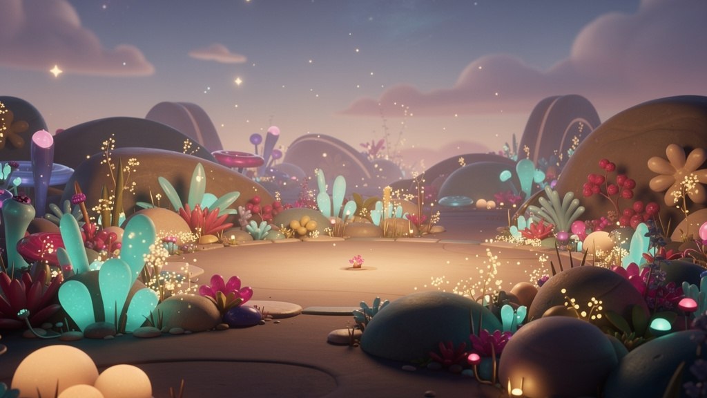 The Unfinished Galaxy — a scene from The Night Emma Fixed the Sky