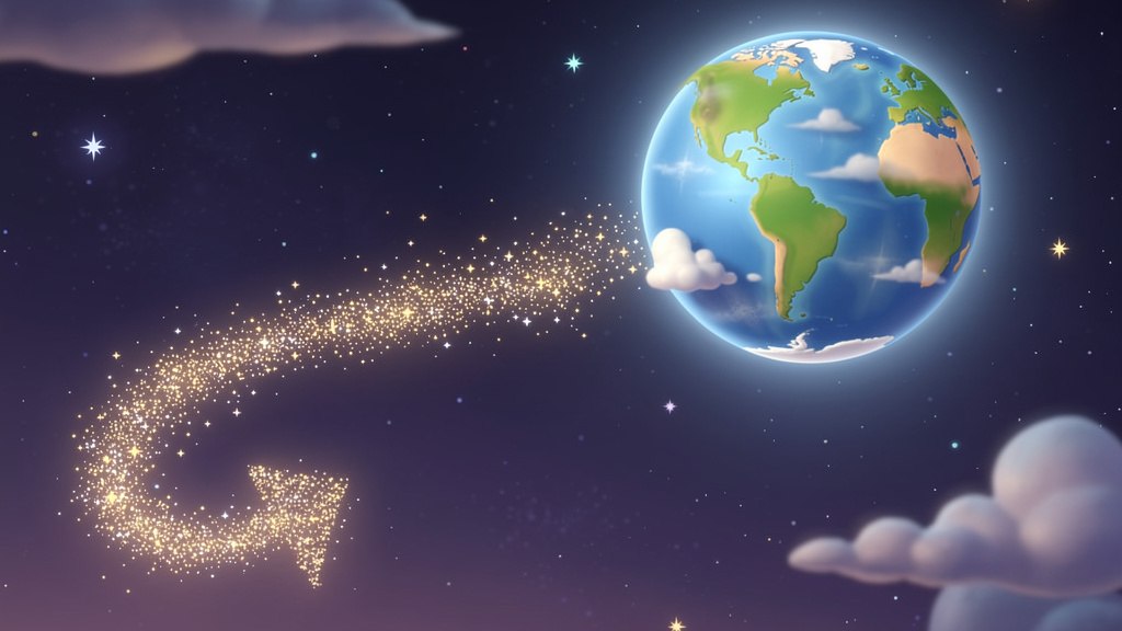 The Unfinished Galaxy — a scene from The Night Emma Fixed the Sky
