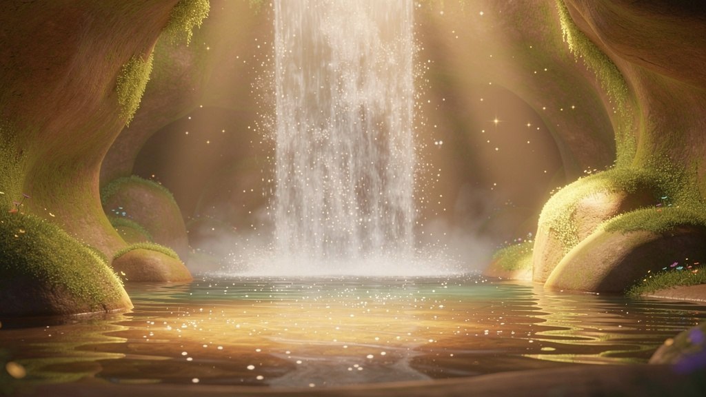 The Giggling Jungle — a scene from Olivia and the Laughing Leaves