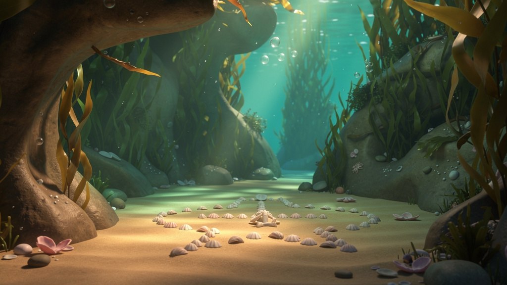 The Whispering Sea — a scene from David and the Whispering Sea