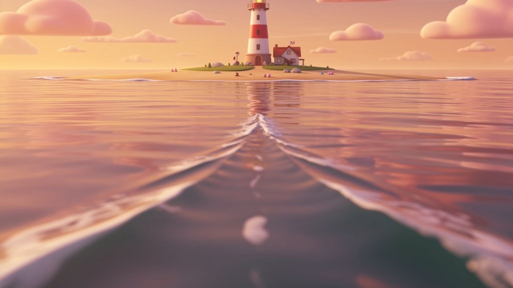 The Whispering Sea — a scene from David and the Whispering Sea