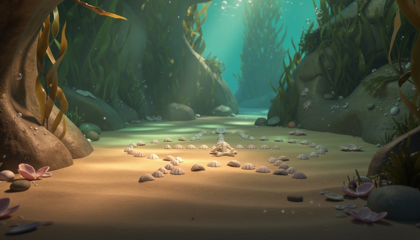 The Whispering Sea — a scene from David and the Whispering Sea